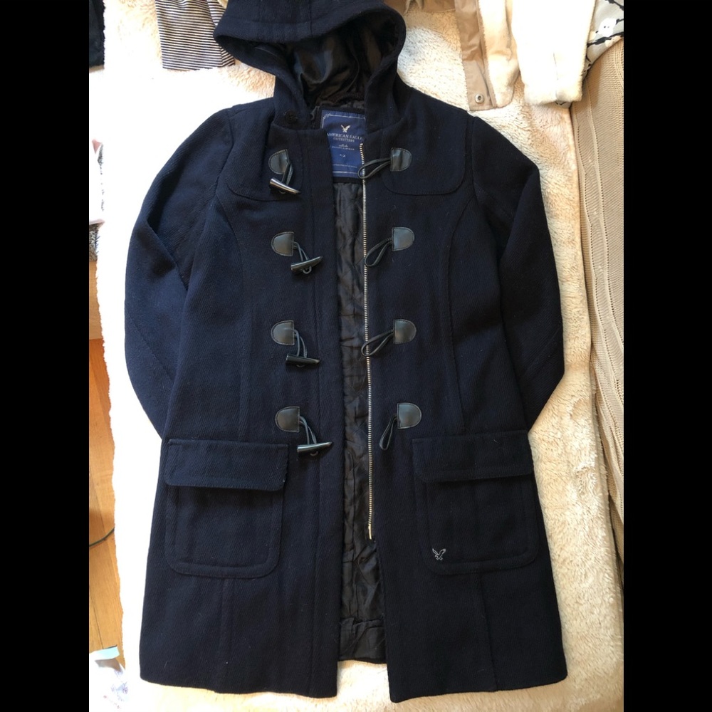 American Eagle navy winter coat